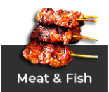 Meat and fisch