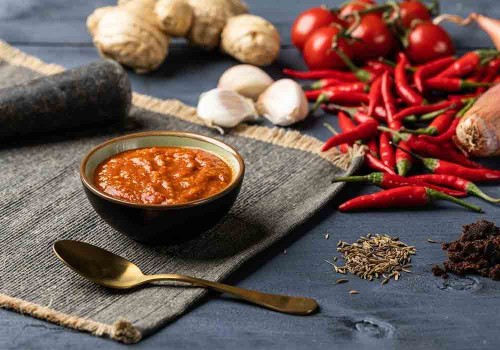 Sambal - a spicy seasoning